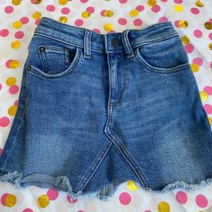DL 1961 Kids denim skirt